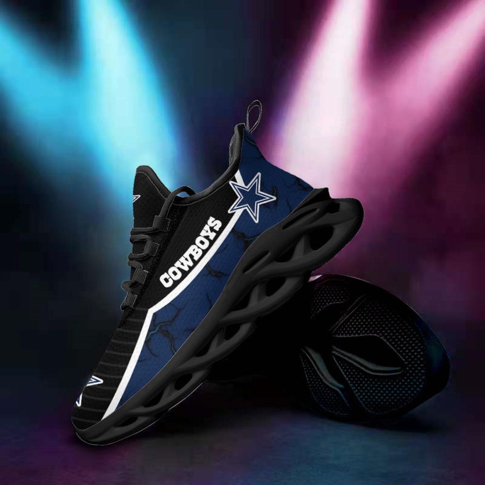 Ideafootwear Dallas Cowboys Max Soul Shoes Sneakers For Men And Women 108