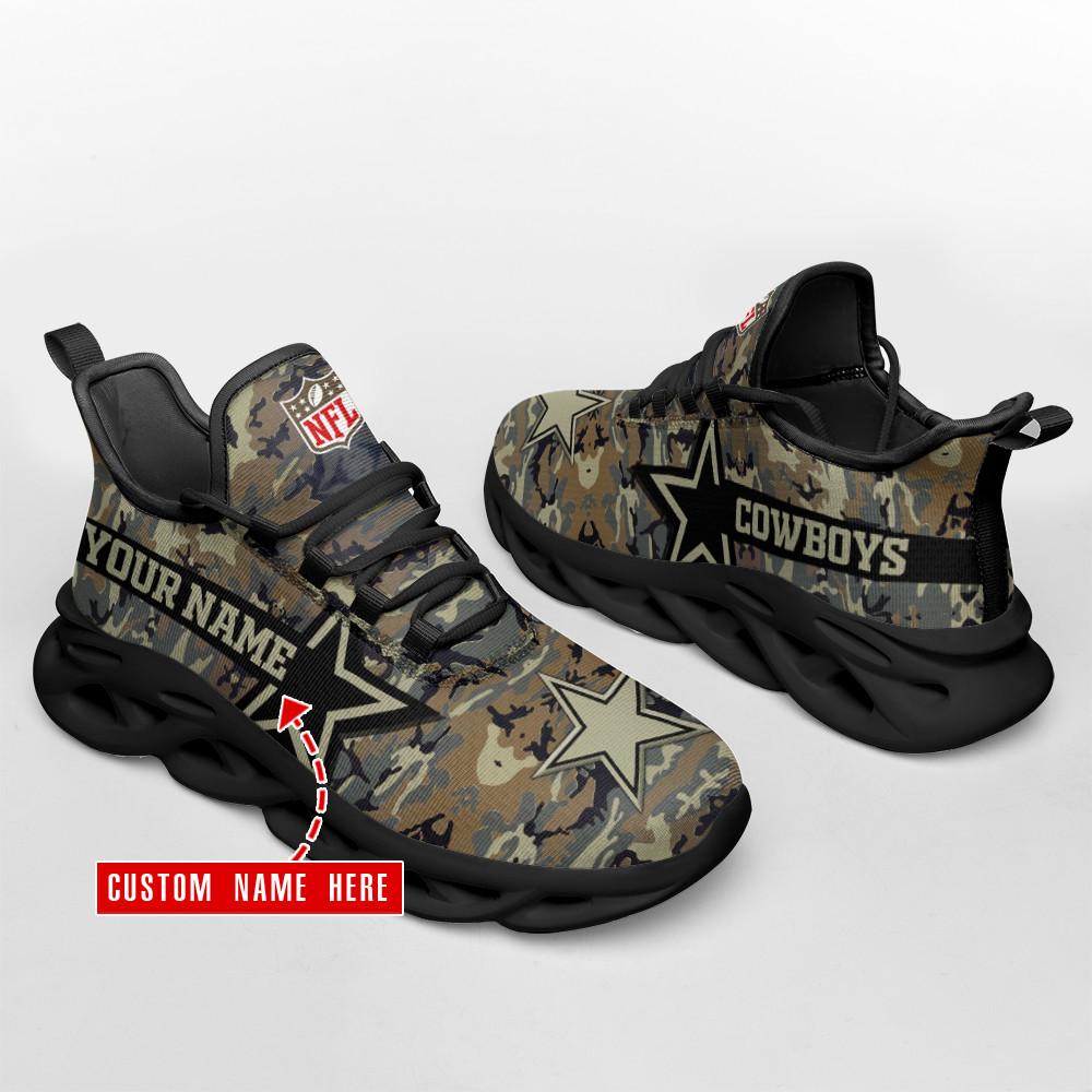 Ideafootwear Dallas Cowboys Max Soul Shoes Sneakers For Men And Women 215
