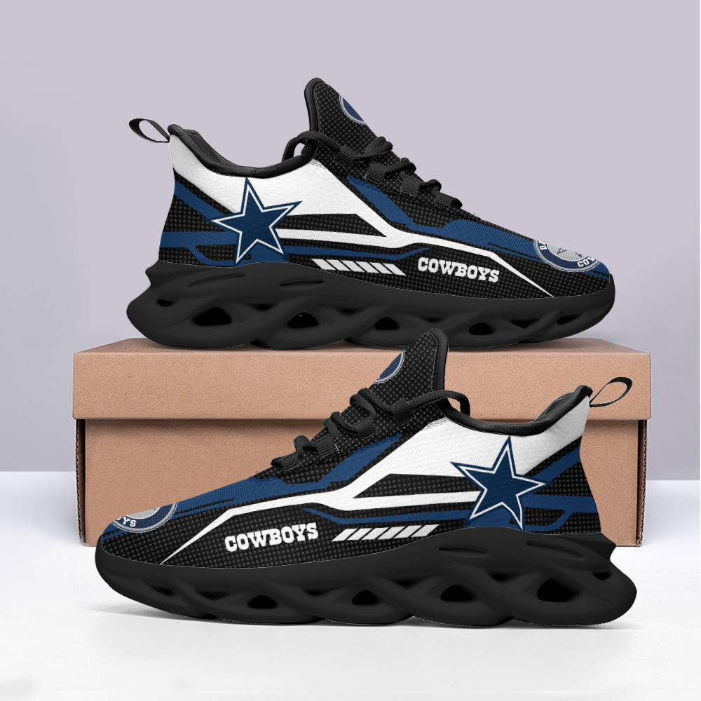 Ideafootwear Dallas Cowboys Max Soul Shoes Sneakers For Men And Women 292