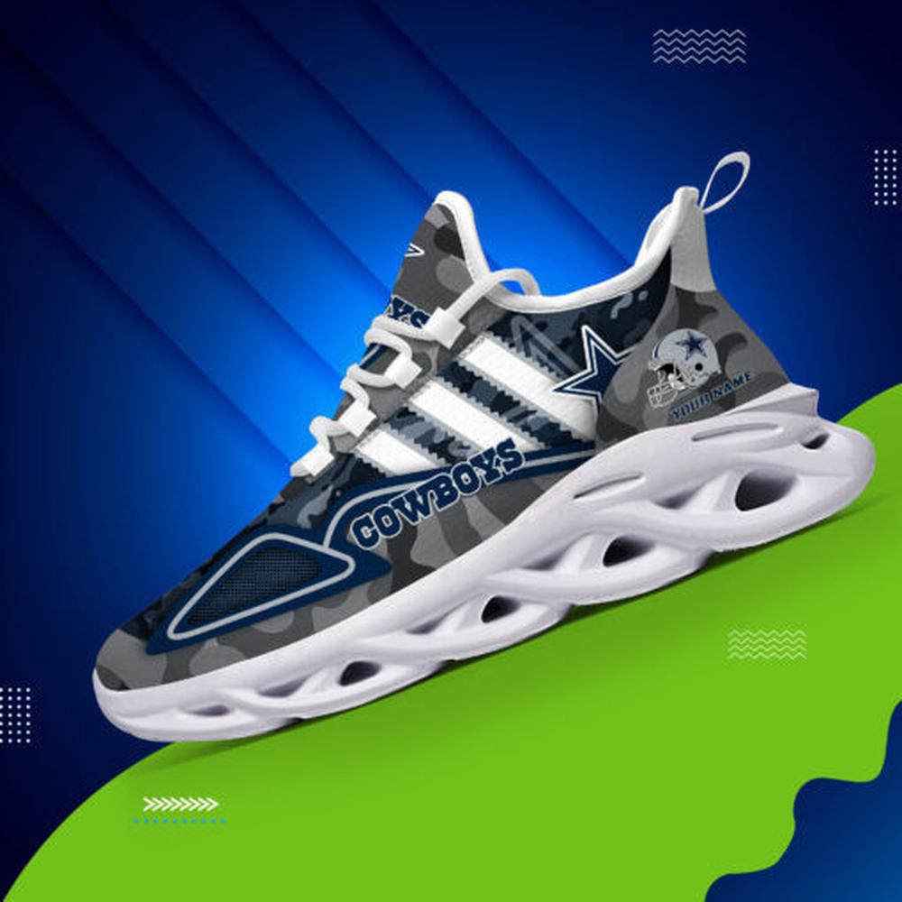 Ideafootwear Dallas Cowboys Max Soul Shoes Sneakers For Men And Women 170