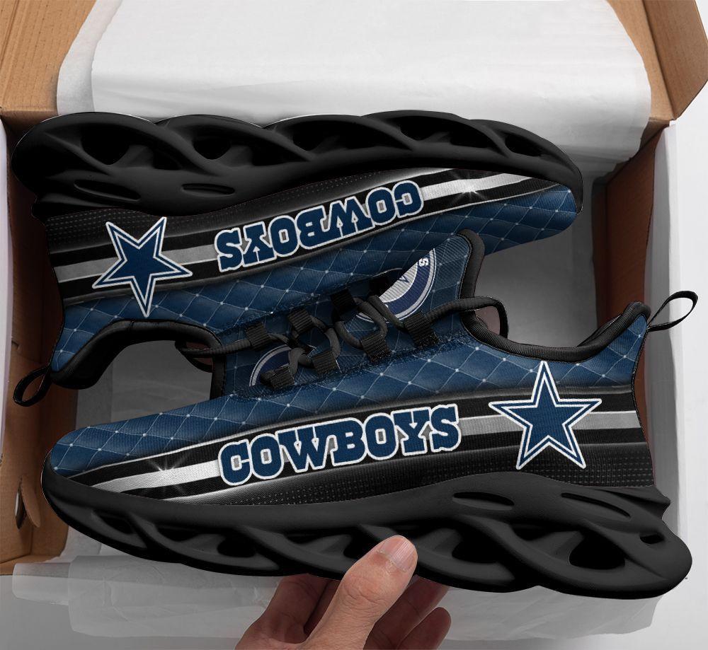 Ideafootwear Dallas Cowboys Max Soul Shoes Sneakers For Men And Women 19