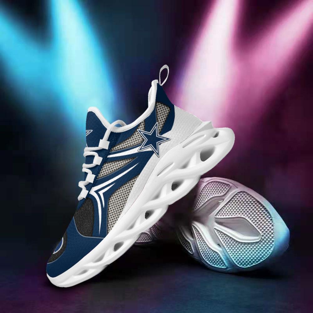 Ideafootwear Dallas Cowboys Max Soul Shoes Sneakers For Men And Women 119