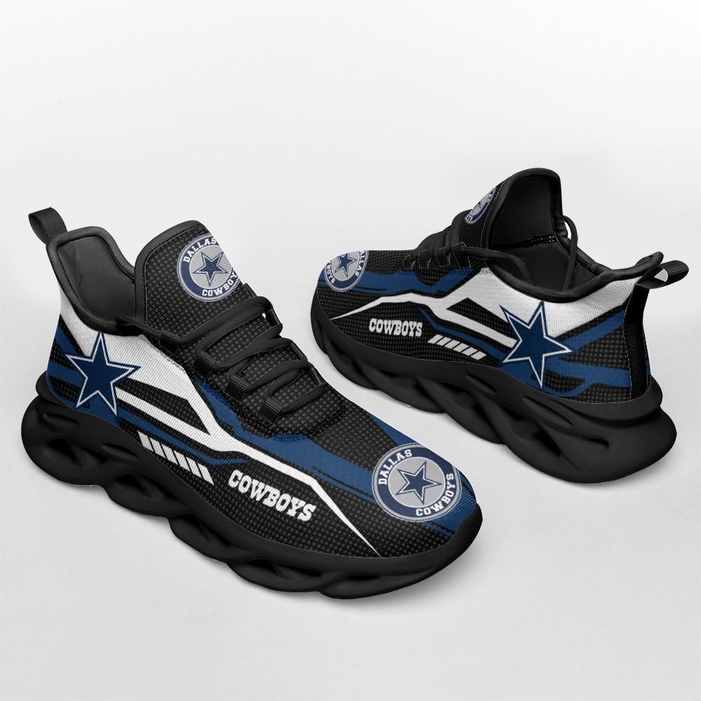 Ideafootwear Dallas Cowboys Max Soul Shoes Sneakers For Men And Women 292