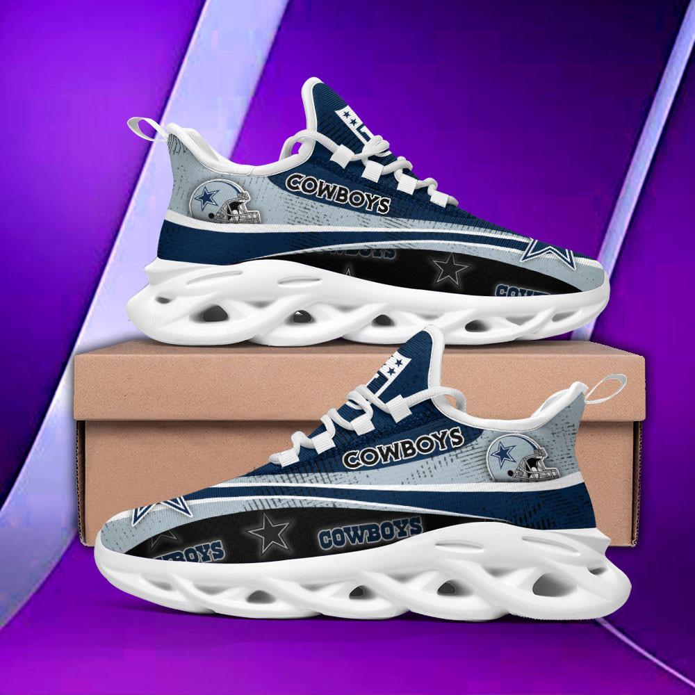 Ideafootwear Dallas Cowboys Max Soul Shoes Sneakers For Men And Women 78