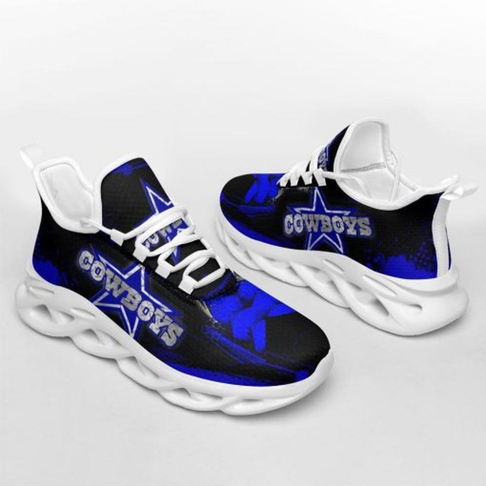 Ideafootwear Dallas Cowboys Max Soul Shoes Sneakers For Men And Women 29