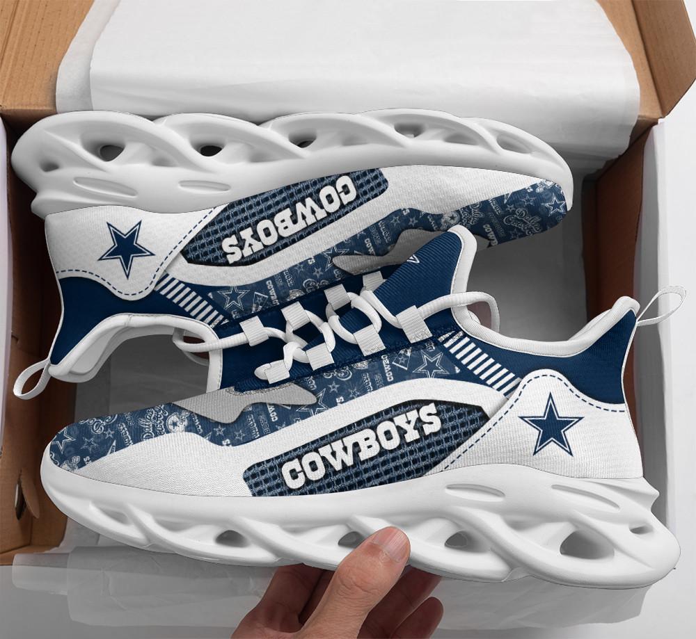 Ideafootwear Dallas Cowboys Max Soul Shoes Sneakers For Men And Women 77