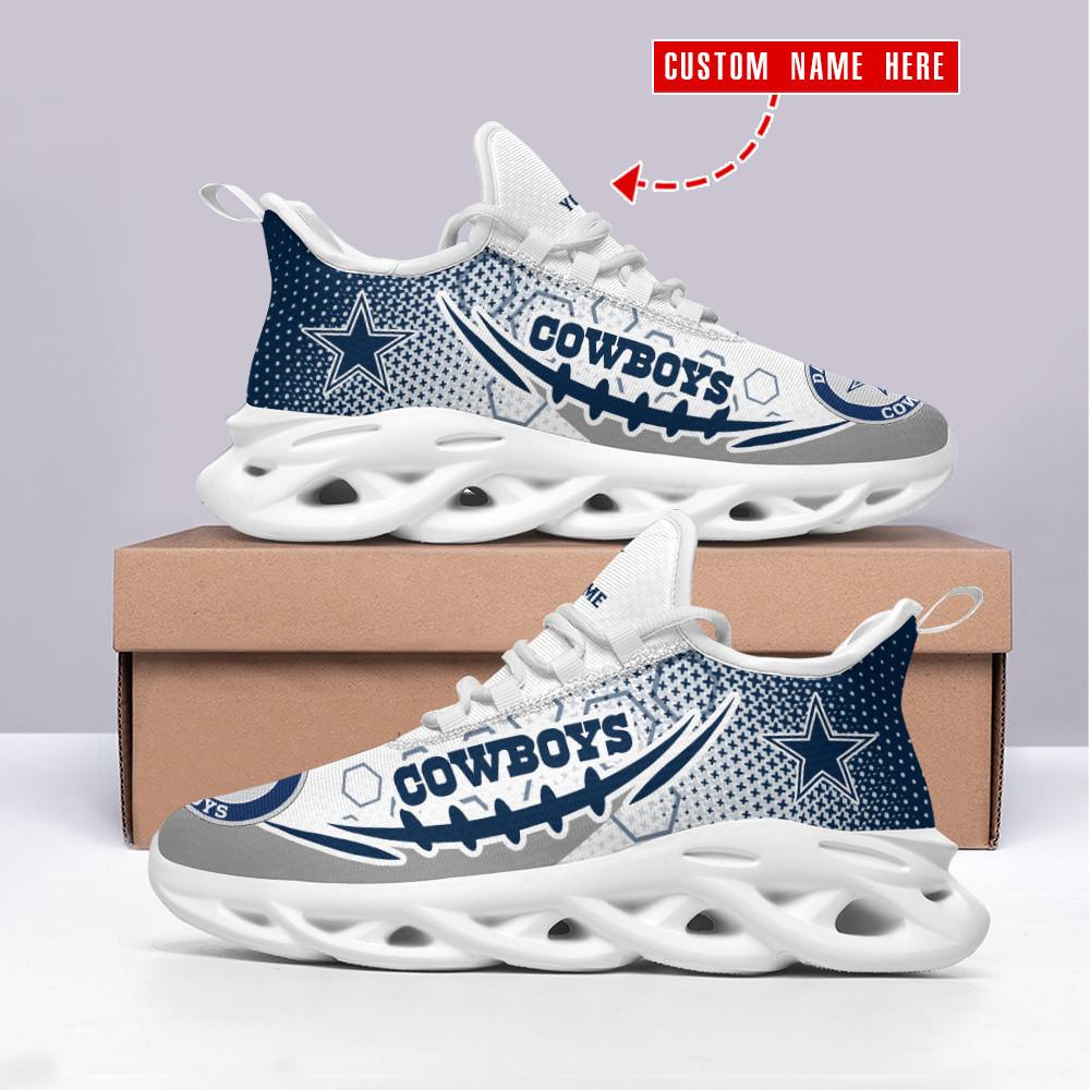 Ideafootwear Dallas Cowboys Max Soul Shoes Sneakers For Men And Women 177