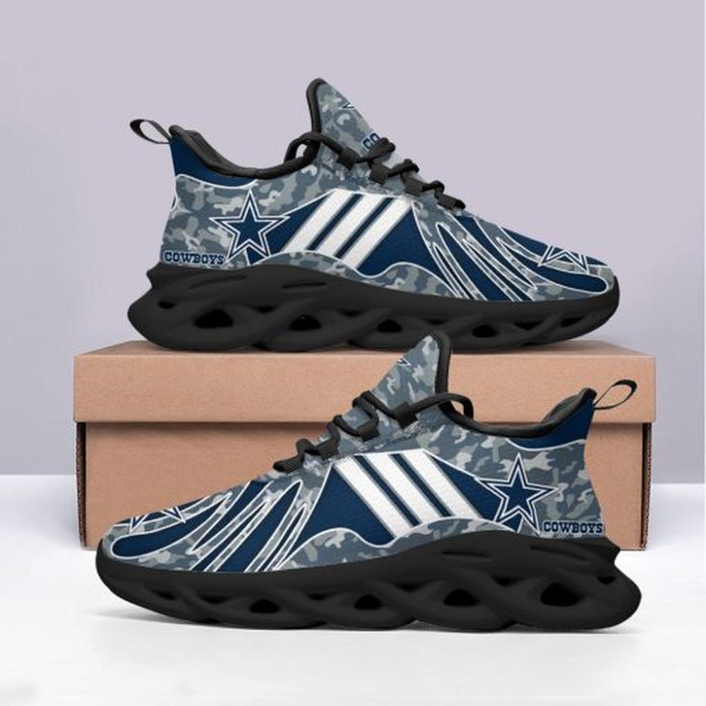 Ideafootwear Dallas Cowboys Max Soul Shoes Sneakers For Men And Women 62
