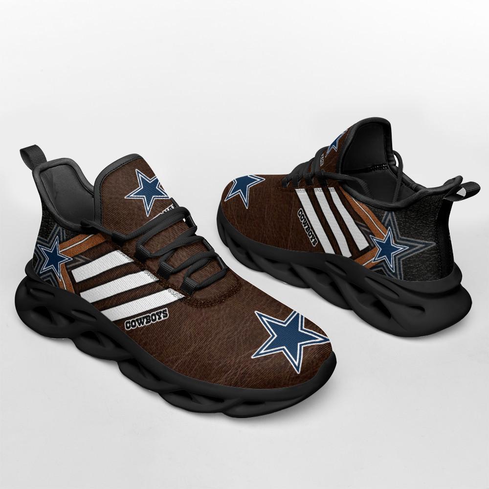Ideafootwear Dallas Cowboys Max Soul Shoes Sneakers For Men And Women 213