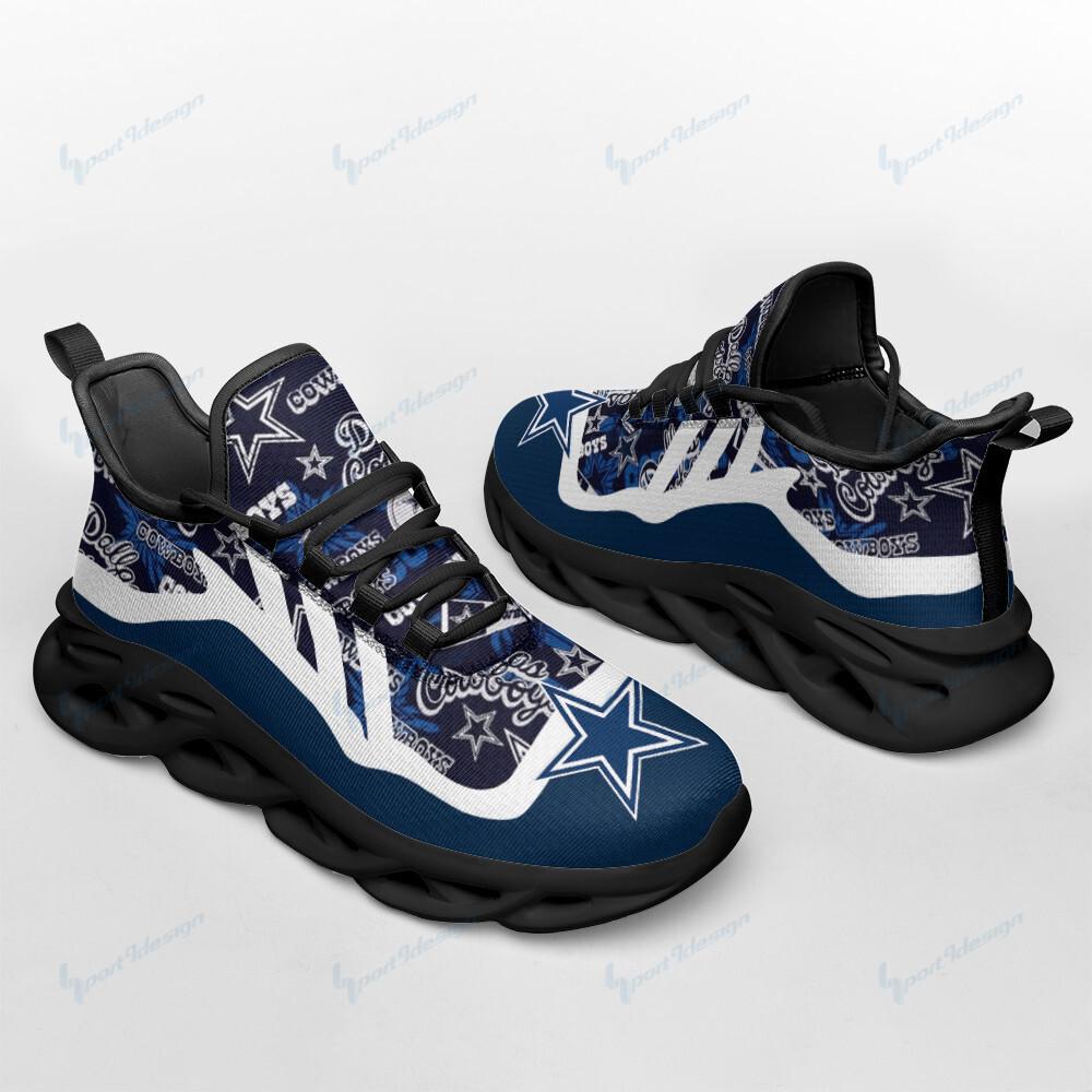 Ideafootwear Dallas Cowboys Max Soul Shoes Sneakers For Men And Women 93