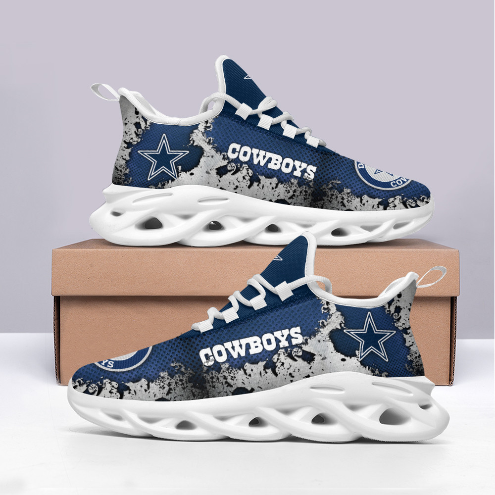 Ideafootwear Dallas Cowboys Max Soul Shoes Sneakers For Men And Women 86