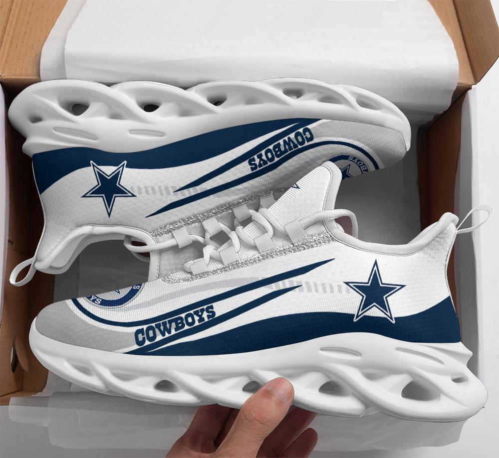 Ideafootwear Dallas Cowboys Max Soul Shoes Sneakers For Men And Women 123