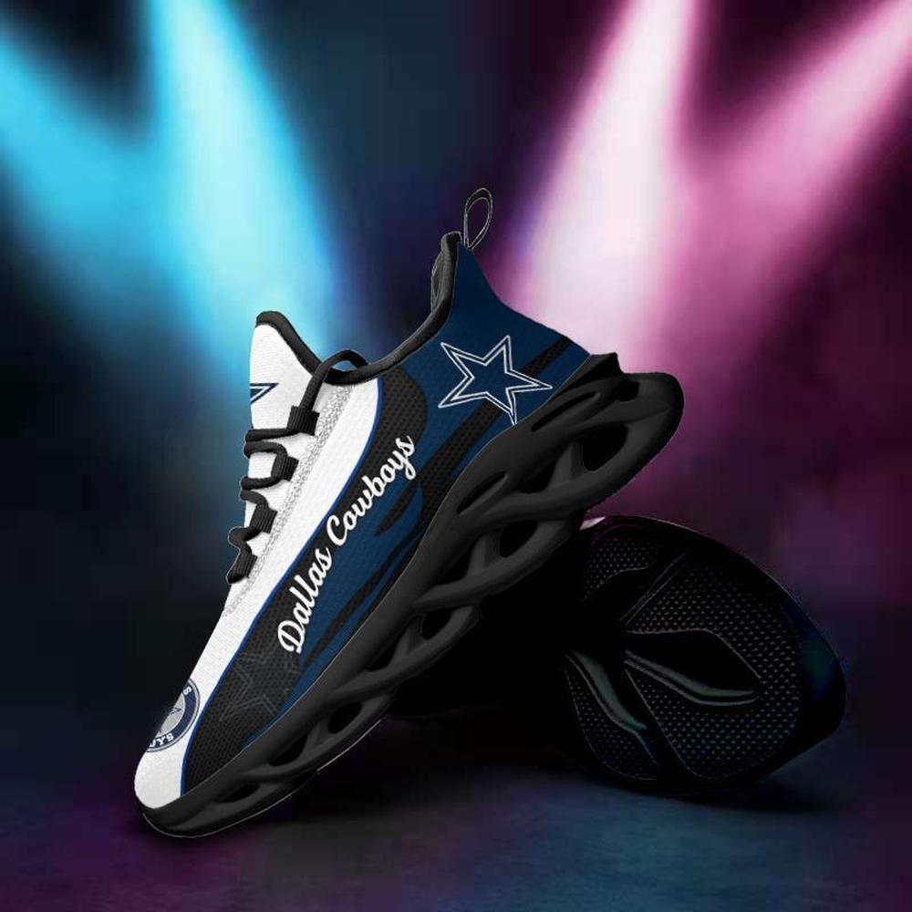 Ideafootwear Dallas Cowboys Max Soul Shoes Sneakers For Men And Women 34