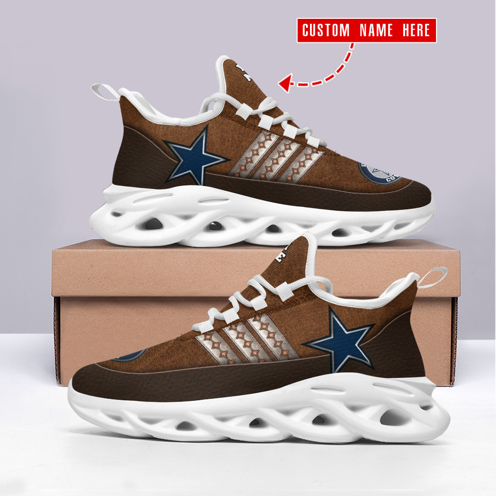 Ideafootwear Dallas Cowboys Max Soul Shoes Sneakers For Men And Women 201