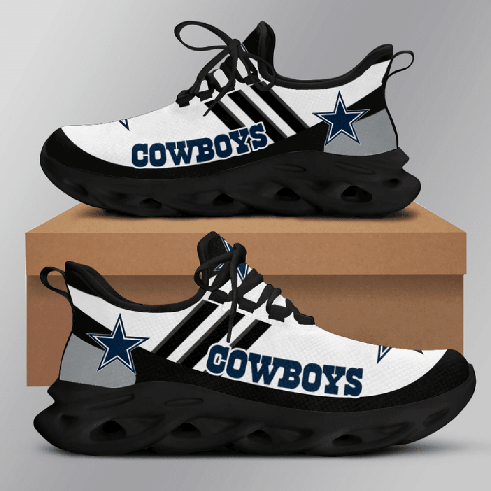 Ideafootwear Dallas Cowboys Max Soul Shoes Sneakers For Men And Women 21