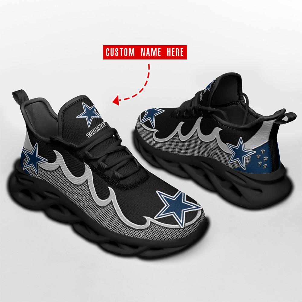 Ideafootwear Dallas Cowboys Max Soul Shoes Sneakers For Men And Women 224