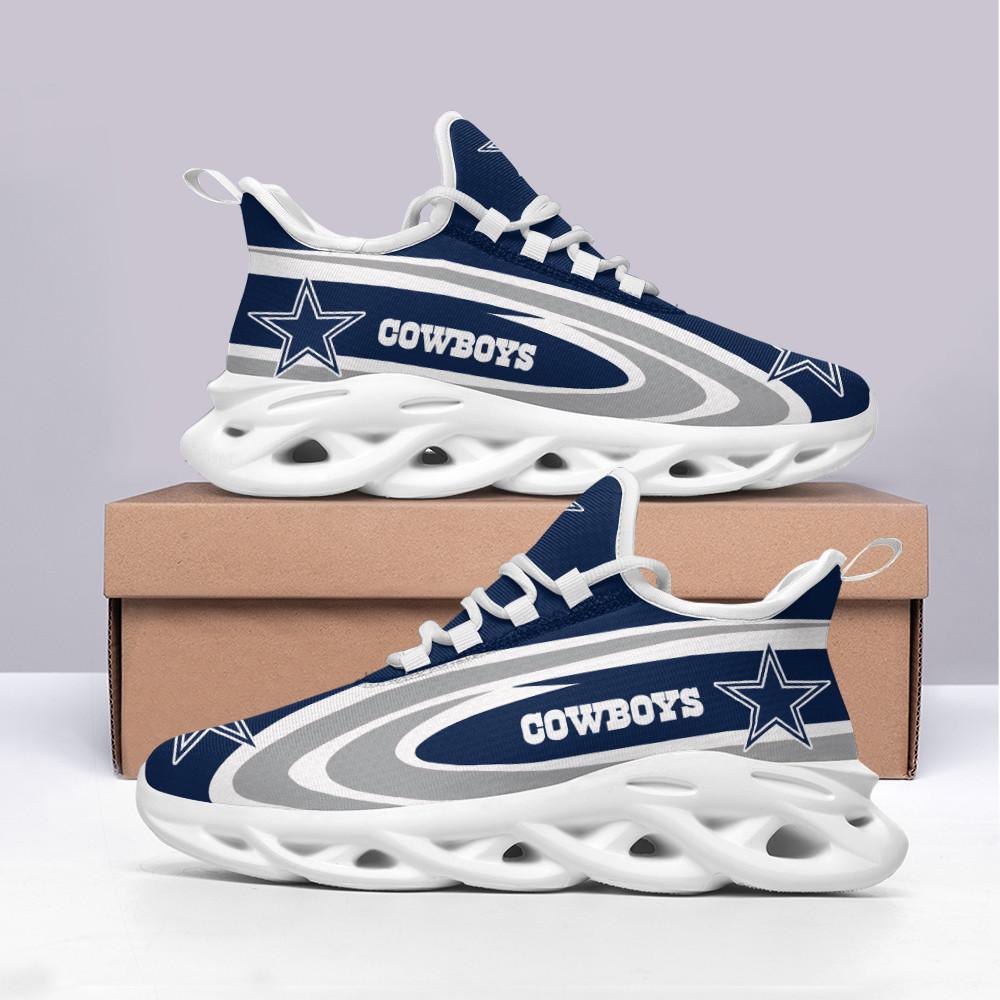 Ideafootwear Dallas Cowboys Max Soul Shoes Sneakers For Men And Women 40