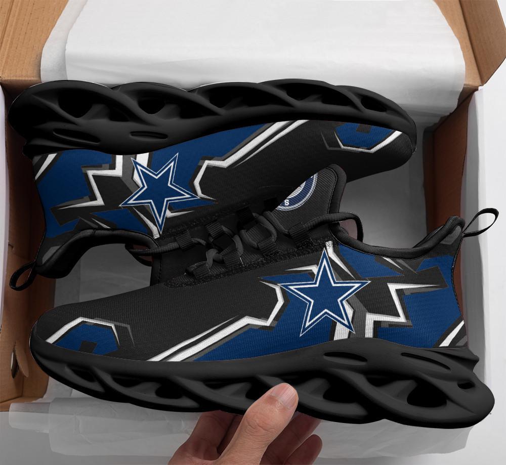 Ideafootwear Dallas Cowboys Max Soul Shoes Sneakers For Men And Women 43