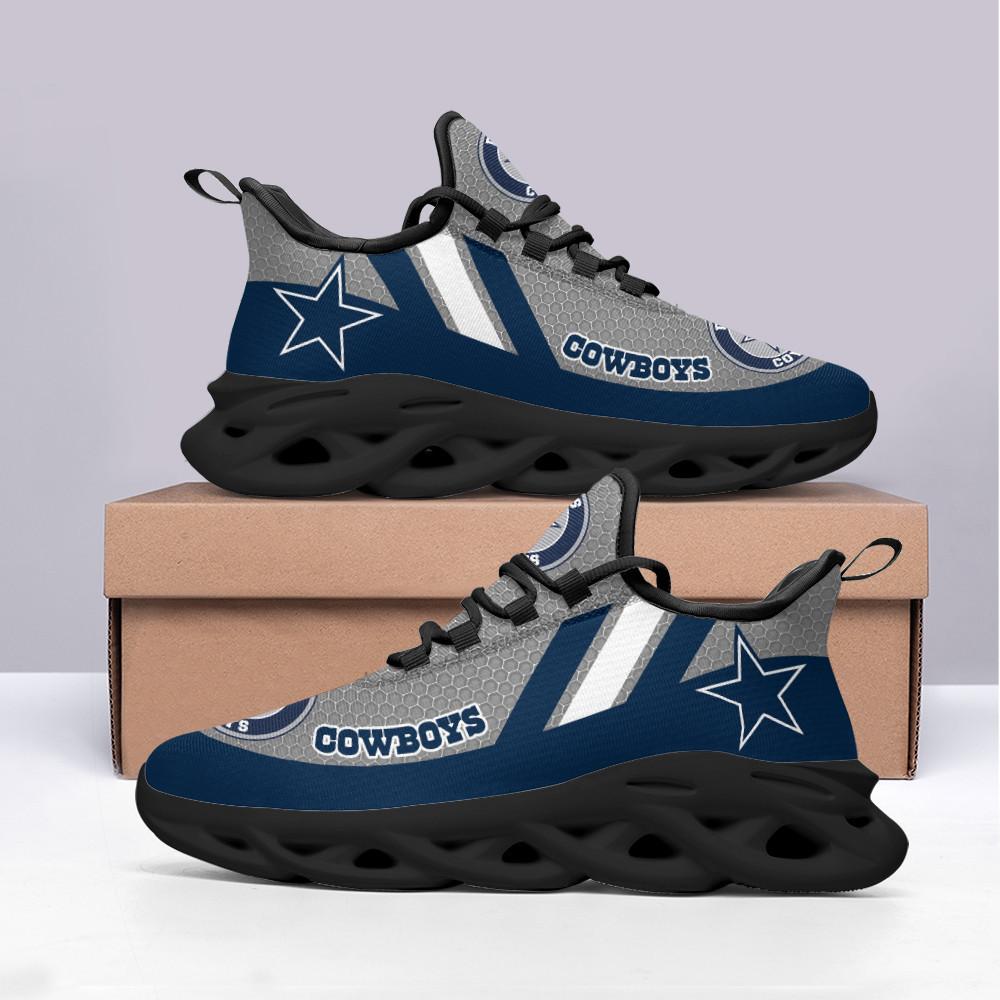 Ideafootwear Dallas Cowboys Max Soul Shoes Sneakers For Men And Women 84