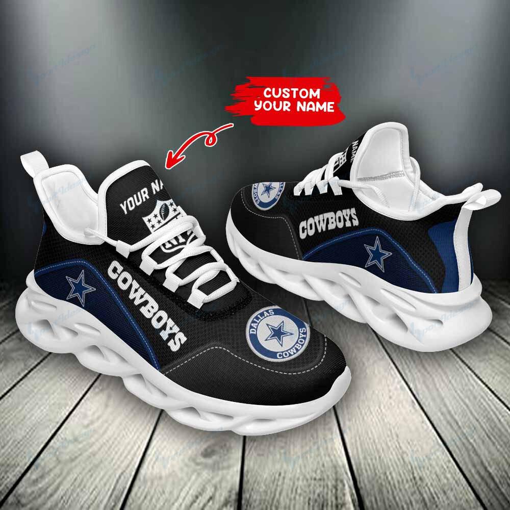 Ideafootwear Dallas Cowboys Max Soul Shoes Sneakers For Men And Women 202