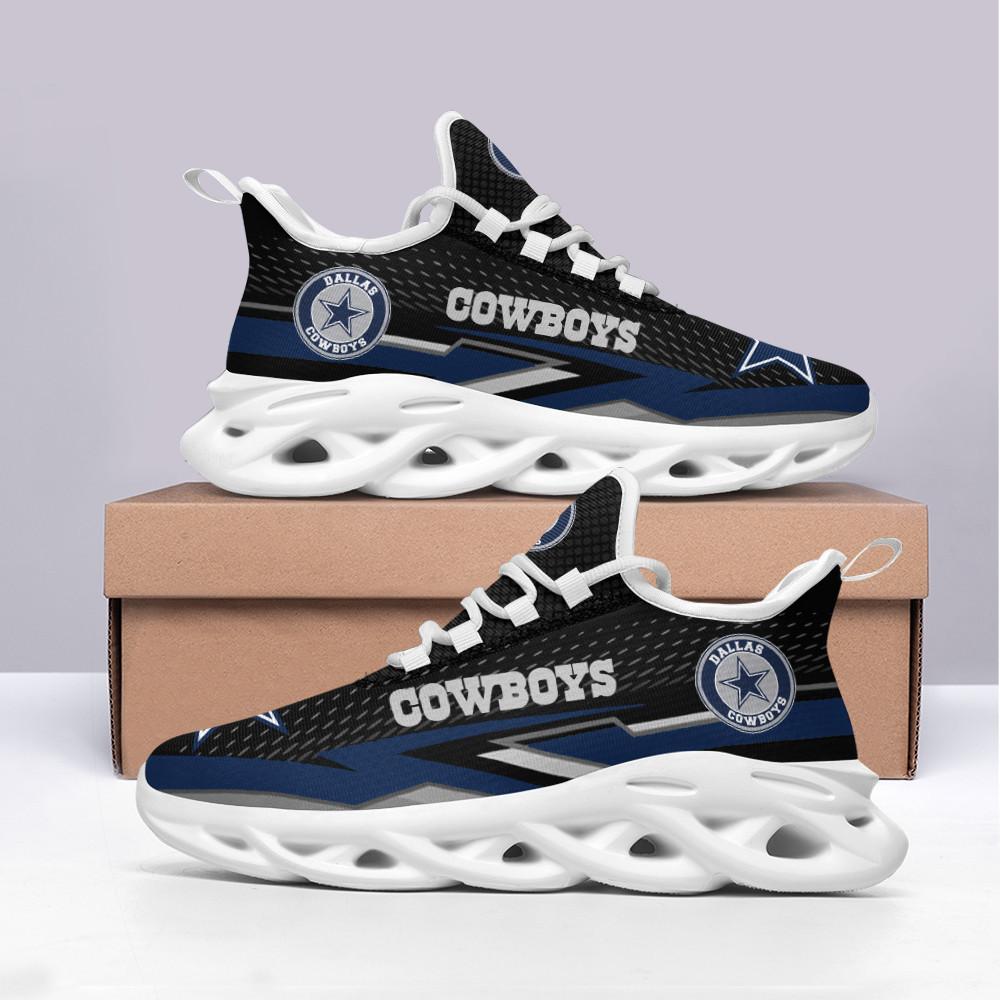 Ideafootwear Dallas Cowboys Max Soul Shoes Sneakers For Men And Women 116
