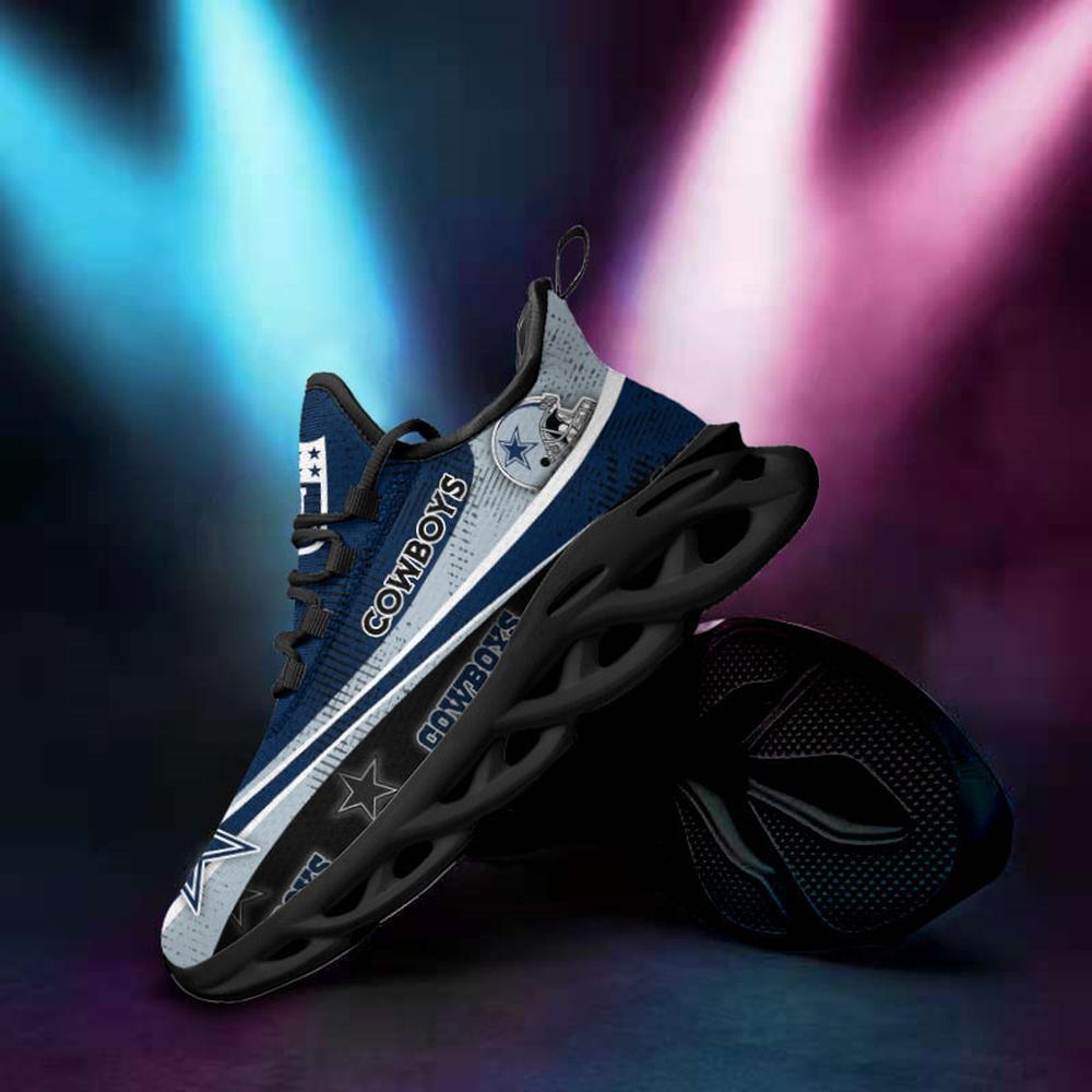 Ideafootwear Dallas Cowboys Max Soul Shoes Sneakers For Men And Women 78