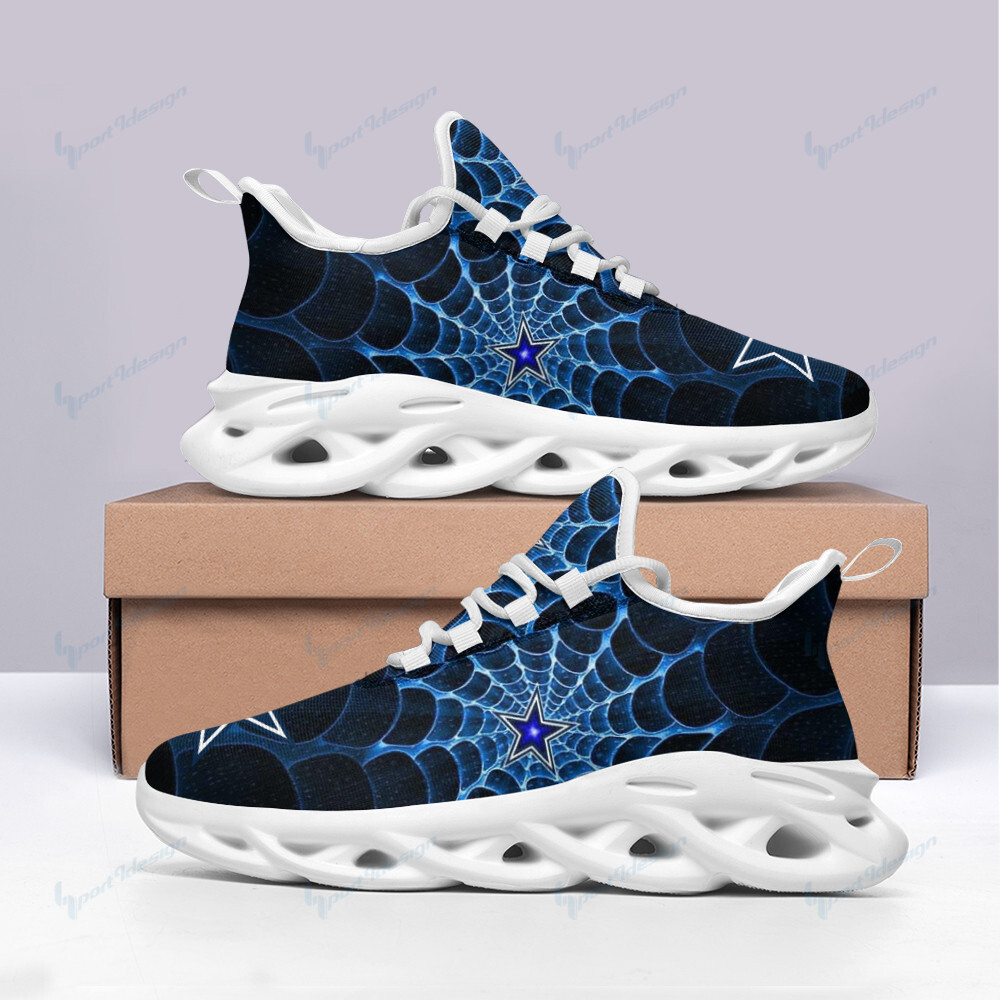 Ideafootwear Dallas Cowboys Max Soul Shoes Sneakers For Men And Women 134
