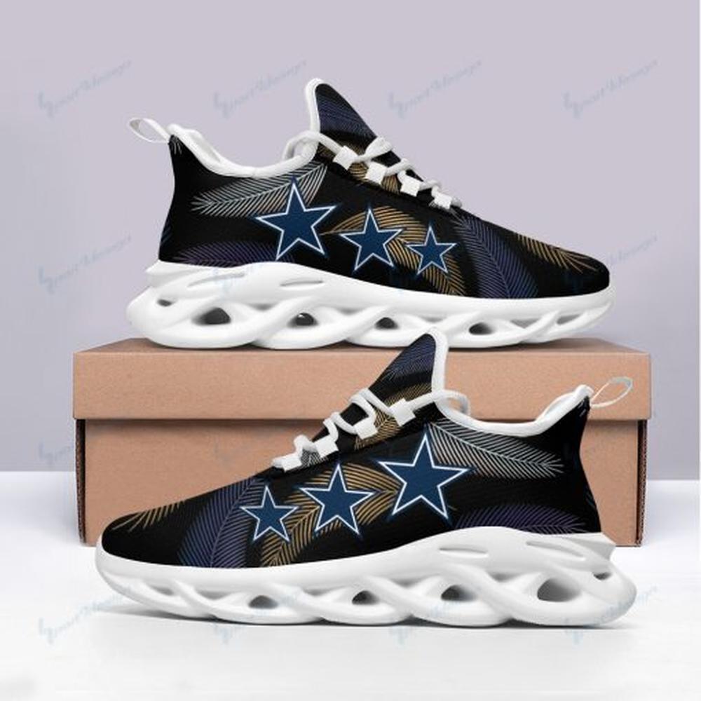 Ideafootwear Dallas Cowboys Max Soul Shoes Sneakers For Men And Women 101