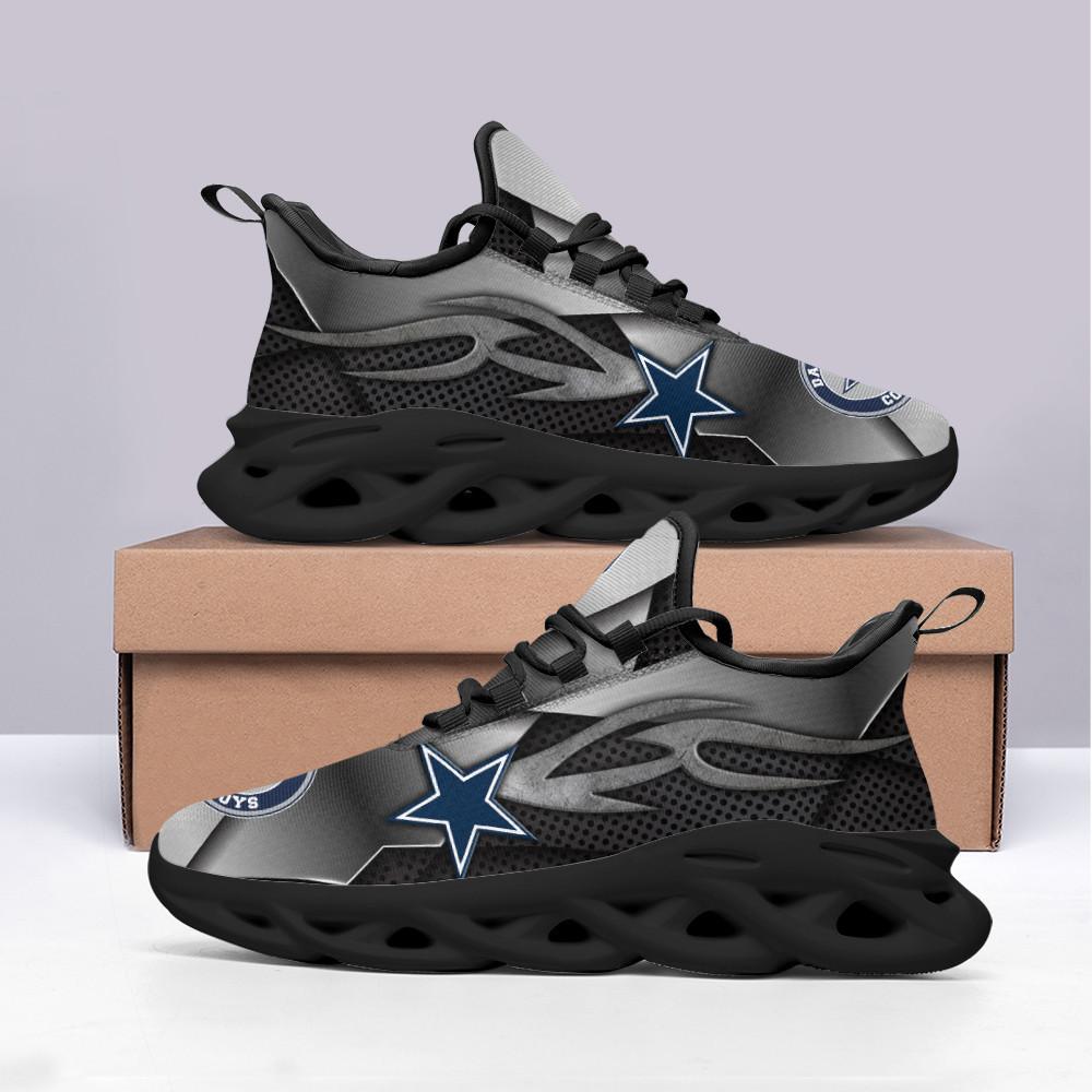 Ideafootwear Dallas Cowboys Max Soul Shoes Sneakers For Men And Women 137