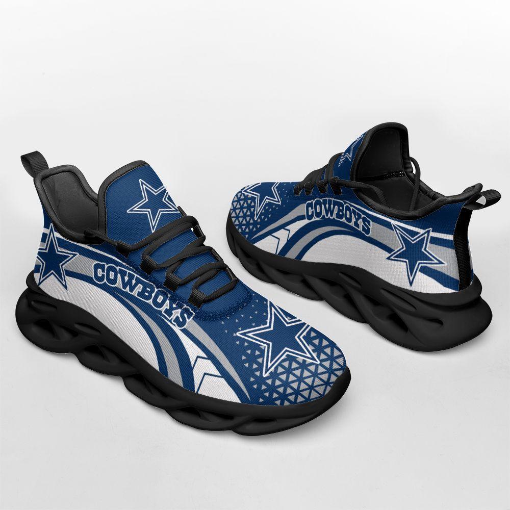 Ideafootwear Dallas Cowboys Max Soul Shoes Sneakers For Men And Women 24