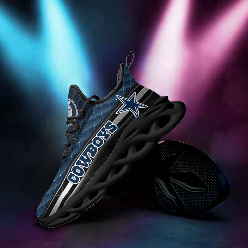Ideafootwear Dallas Cowboys Max Soul Shoes Sneakers For Men And Women 19