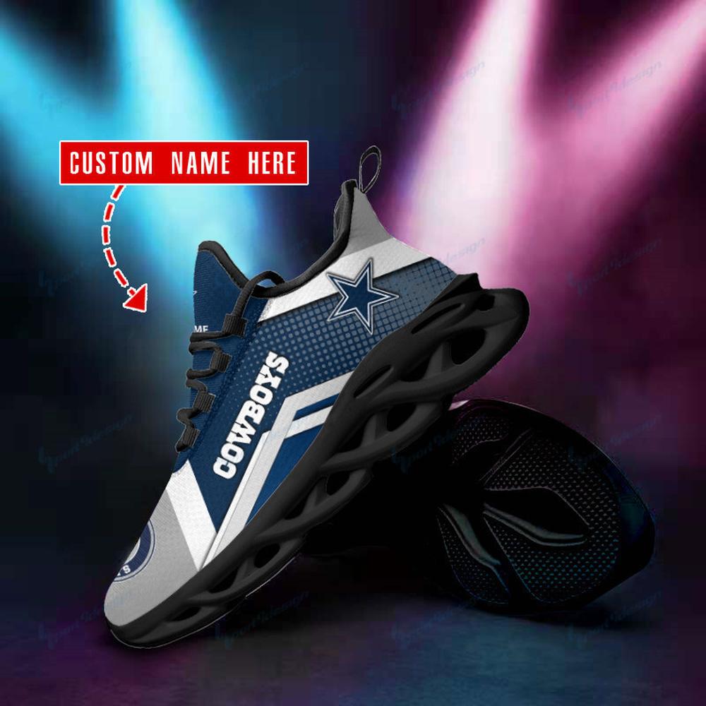 Ideafootwear Dallas Cowboys Max Soul Shoes Sneakers For Men And Women 216