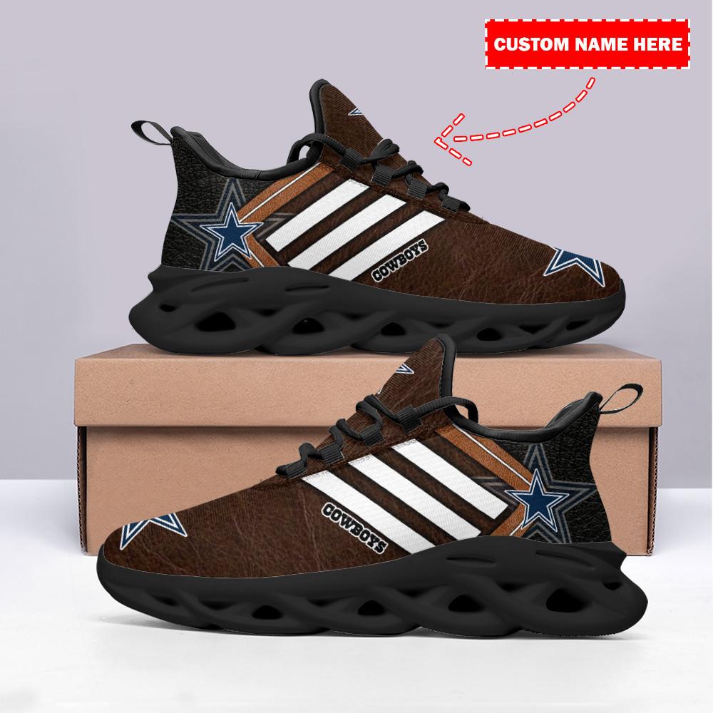 Ideafootwear Dallas Cowboys Max Soul Shoes Sneakers For Men And Women 213