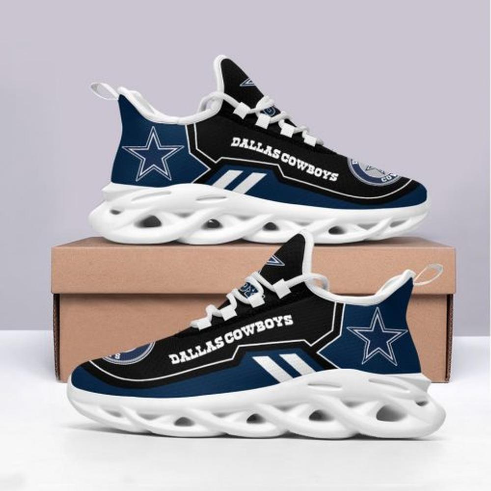 Ideafootwear Dallas Cowboys Max Soul Shoes Sneakers For Men And Women 120