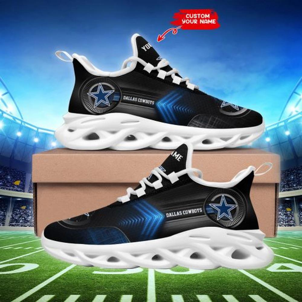 Ideafootwear Dallas Cowboys Max Soul Shoes Sneakers For Men And Women 200