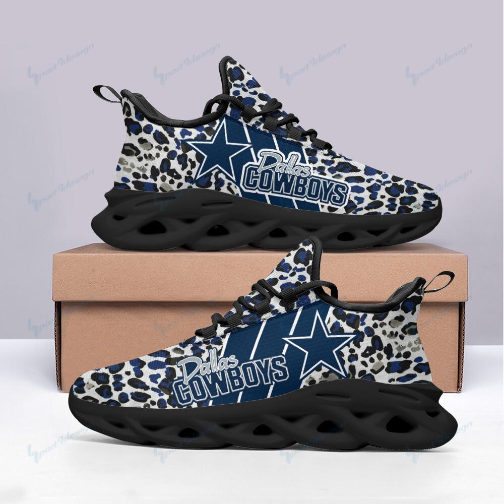 Ideafootwear Dallas Cowboys Max Soul Shoes Sneakers For Men And Women 138
