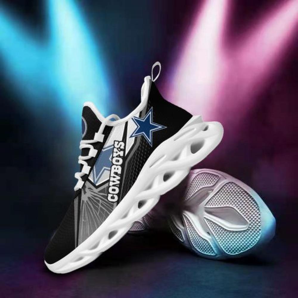 Ideafootwear Dallas Cowboys Max Soul Shoes Sneakers For Men And Women 289