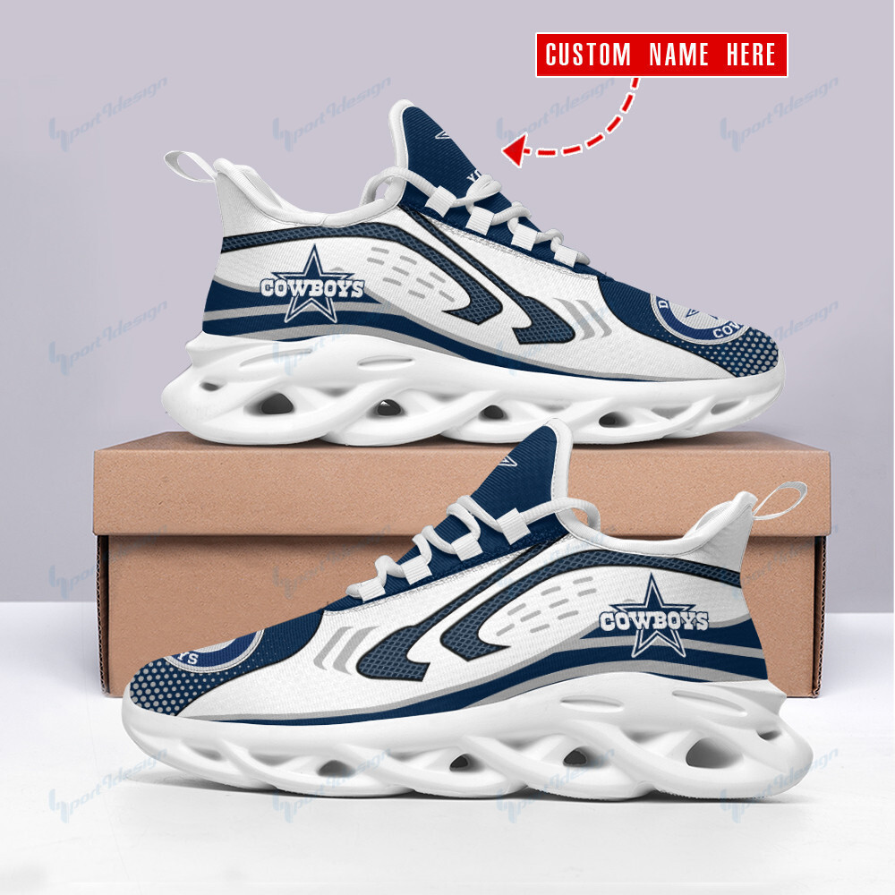 Ideafootwear Dallas Cowboys Max Soul Shoes Sneakers For Men And Women 247