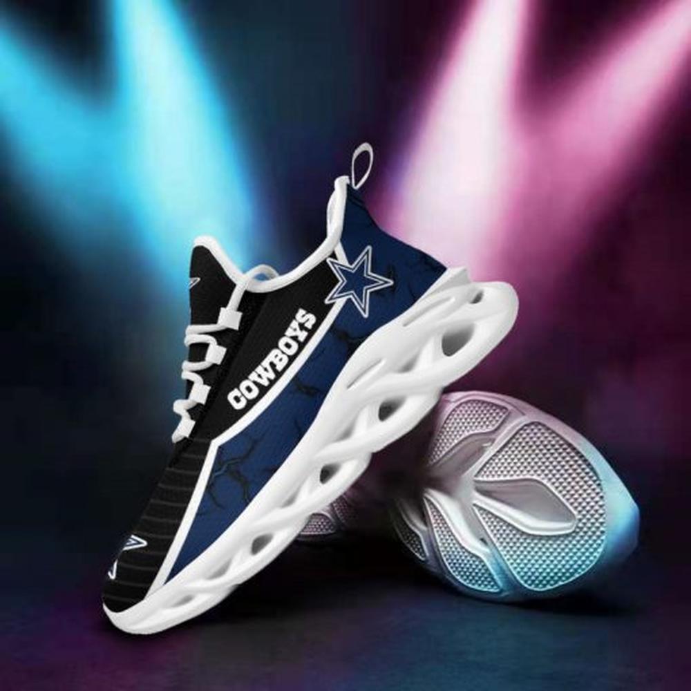 Ideafootwear Dallas Cowboys Max Soul Shoes Sneakers For Men And Women 108
