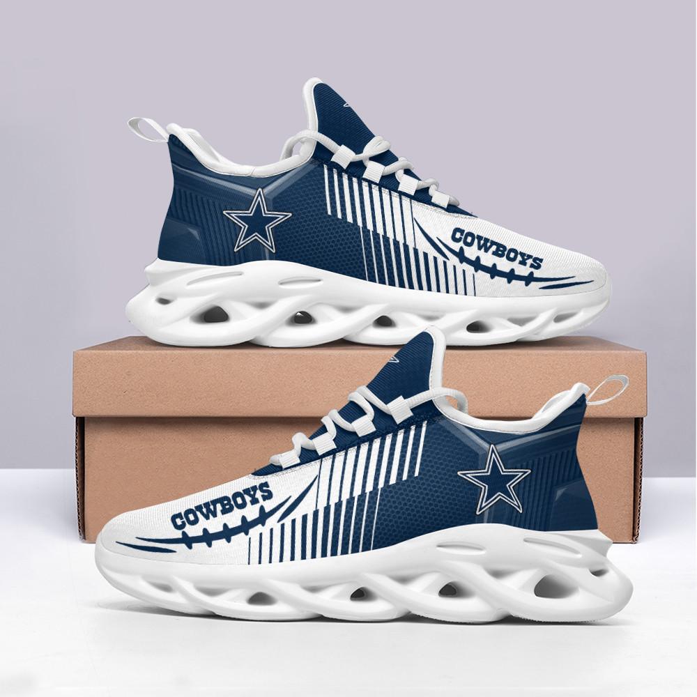 Ideafootwear Dallas Cowboys Max Soul Shoes Sneakers For Men And Women 88