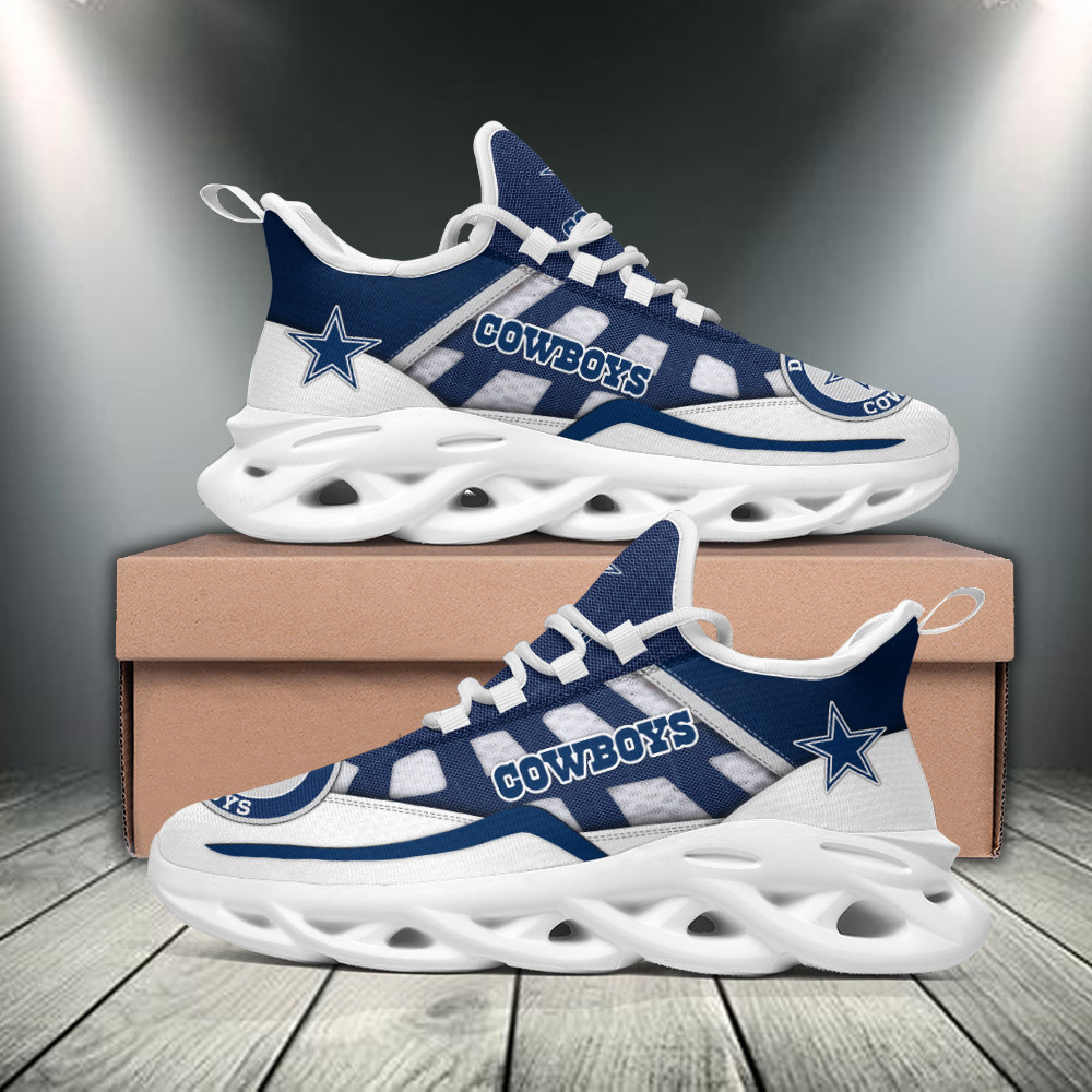 Ideafootwear Dallas Cowboys Max Soul Shoes Sneakers For Men And Women 63