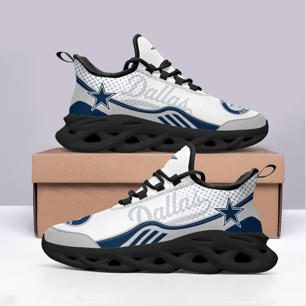 Ideafootwear Dallas Cowboys Max Soul Shoes Sneakers For Men And Women 115