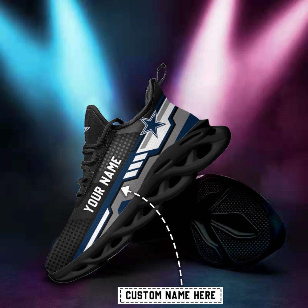 Ideafootwear Dallas Cowboys Max Soul Shoes Sneakers For Men And Women 180