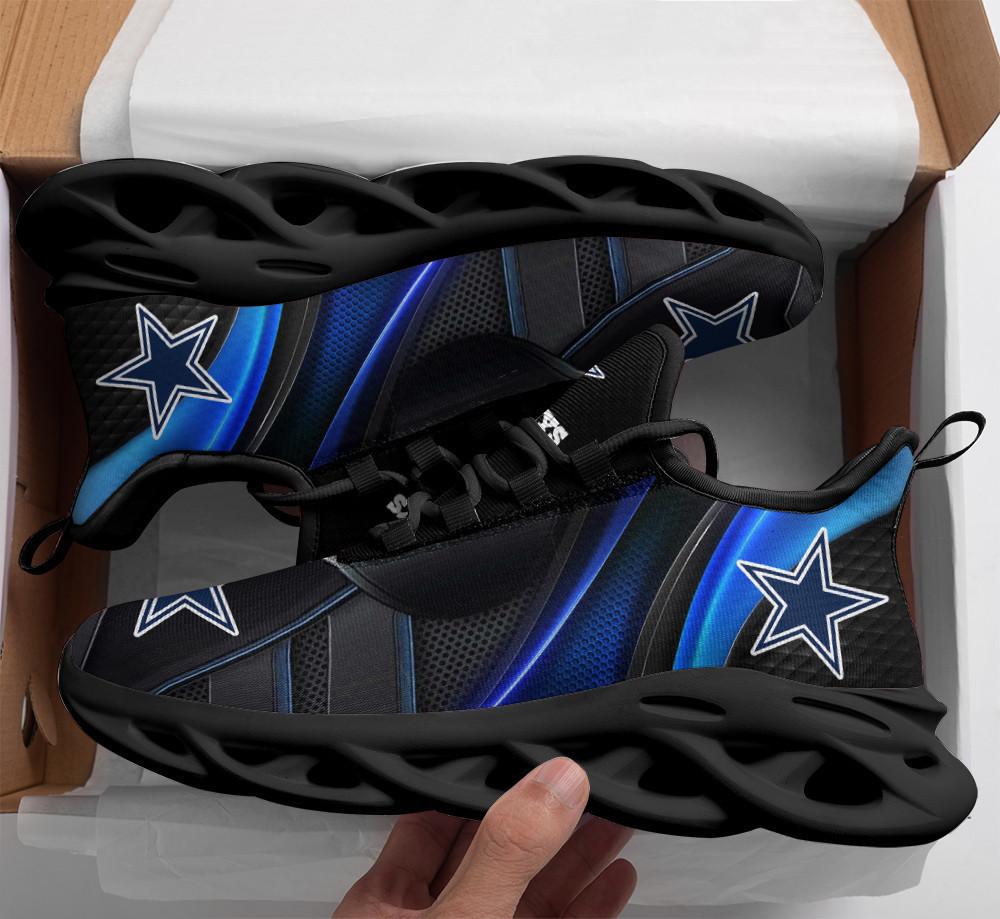 Ideafootwear Dallas Cowboys Max Soul Shoes Sneakers For Men And Women 41