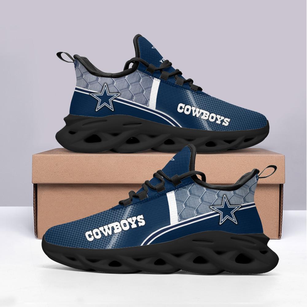 Ideafootwear Dallas Cowboys Max Soul Shoes Sneakers For Men And Women 173