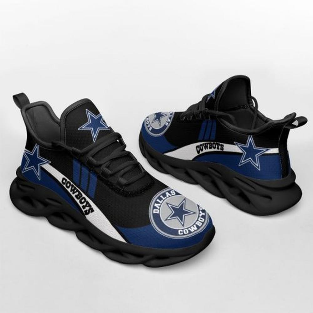 Ideafootwear Dallas Cowboys Max Soul Shoes Sneakers For Men And Women 48
