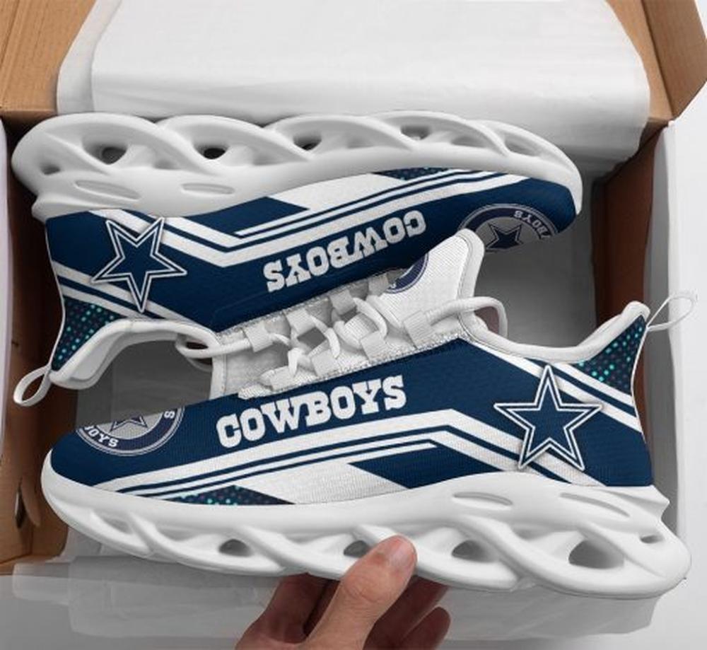 Ideafootwear Dallas Cowboys Max Soul Shoes Sneakers For Men And Women 23