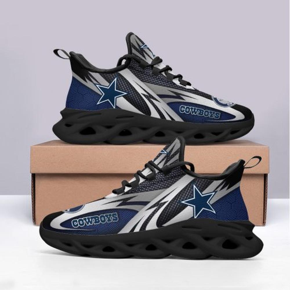 Ideafootwear Dallas Cowboys Max Soul Shoes Sneakers For Men And Women 55
