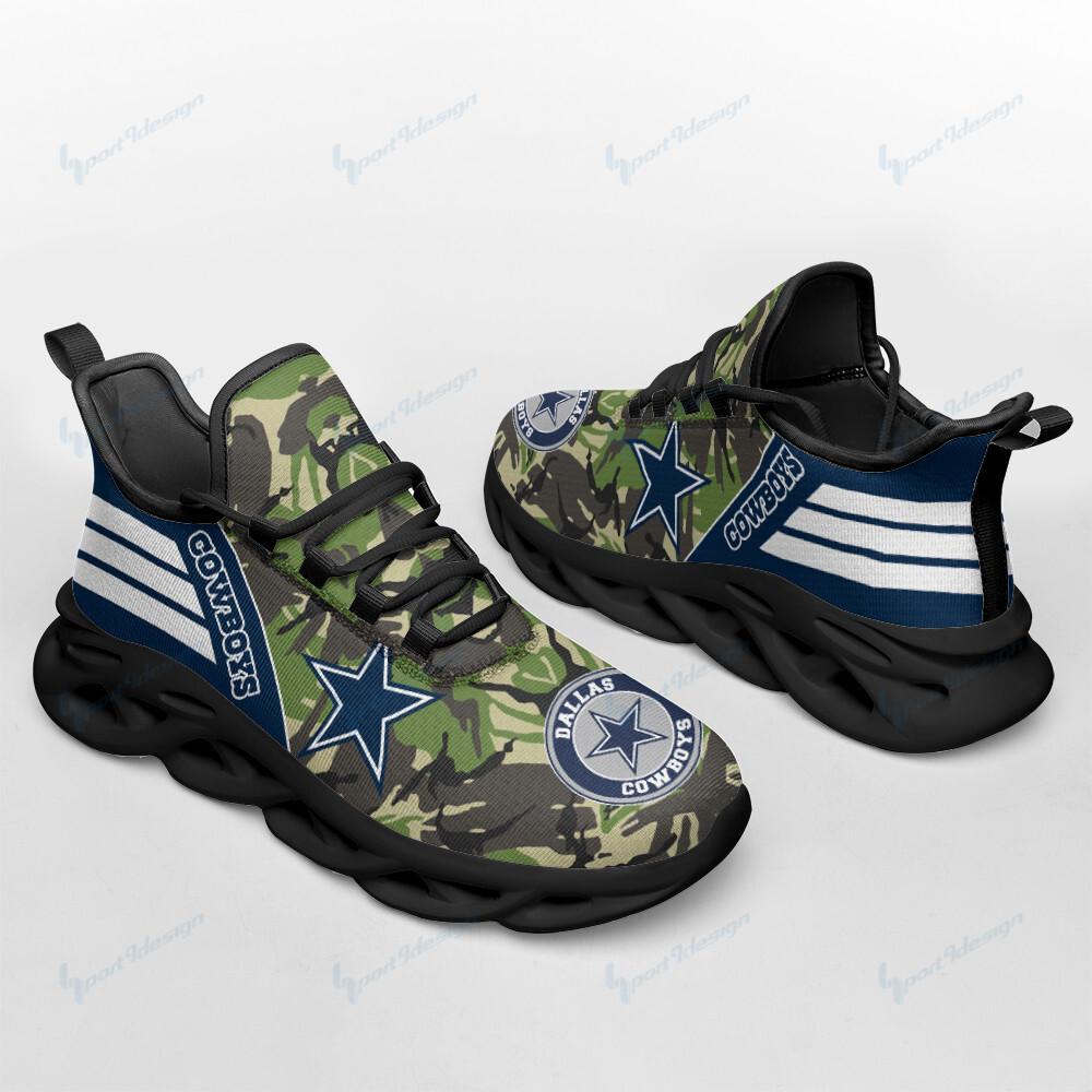 Ideafootwear Dallas Cowboys Max Soul Shoes Sneakers For Men And Women 131