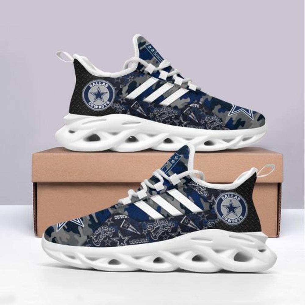 Ideafootwear Dallas Cowboys Max Soul Shoes Sneakers For Men And Women 57